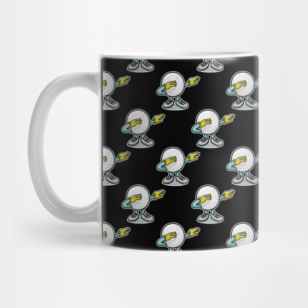 Dabbing Golf Ball Pattern by LetsBeginDesigns